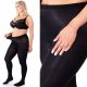  PLUS SIZE Mikrofaserstrumpfhose 100 DEN tiefschwarz VERA blickdichtes Phänomen