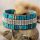  Handgefertigtes Boho-Türkis-Armband mit handgefertigtem Vintage-Türkis-Wickel
