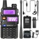  BAOFENG UV-5R 8W PMR FM WALKIE TALKIE RADIO TELEFON + HANDSET