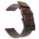  NEUES DICKES BRAUNES LEDERARMBAND 22 MM + TELESKOPE