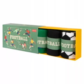    SOXO FOOTBALL Socken-Geschenkset – lustiges Geschenk für einen Mann