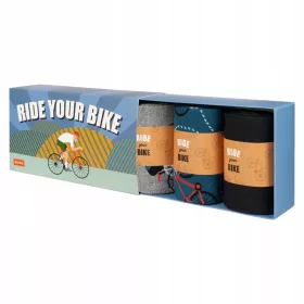    BIKE-Socken-Geschenkset in einer SOXO-Box, Geschenk für einen Mann