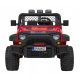  Geoland Power Geländewagen für 2 Kinder, Rot + Fernbedienung + 2x200W-Motoren
