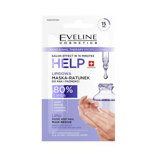  EVELINE Hand&Nail Therapy Help Lipidrettungsmaske für Hände und Nägel 7 ml