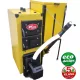  Doppelfunktionsofen Woźny Junior mit Stahlbehälter für Briketts, Holz, Öko-Erbsenkohle, Feinkohle, Pellets, Braunkohle, Steinkohle 18 kW