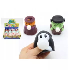    Squishy 12 Stück Schaumstoff-HALLOWEEN-Mischung, die Ballons 7x6 cm NT6321 ergibt