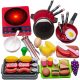  MINI-SET TÖPFE UND ZUBEHÖR FÜR KINDERKÜCHE SPASS TÖPFE FÜR KINDER