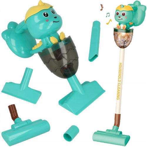  Spielzeugstaubsauger für Kinder 2in1 Vertikal + Anleitung Weihnachtsgeschenk A