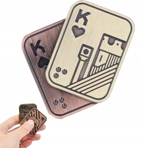  ANTI-STRESS-SPIELZEUG AUS METALL, MAGNETISCHER SLIPPER