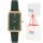 PACIFIC Damenuhr am Lederarmband - schlank, feminin + GRAVUR