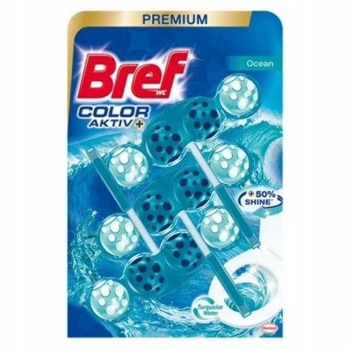  Bref Premium Color Active+ Ocean Toilettenanhänger 3 x 50 g