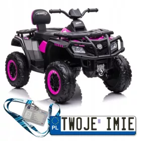    QUAD-FAHRZEUG MIT BATTERIE S615 24V FÜR KINDER 4X80W RADIO ECO LEDER EVA LED