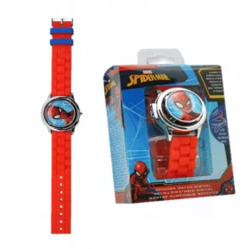  Digitale Spiderman-Armbanduhr mit Spinner
