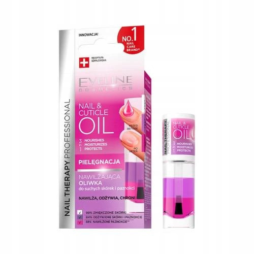  Eveline Nail Therapy Feuchtigkeitsöl für trockene Nagelhaut und Nägel 8 ml