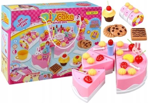  Set Geburtstagsparty-Kuchen-Schnitt-Dessert