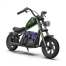  Elektrisches Motorrad für Kinder Cruiser 12 Plus Grün