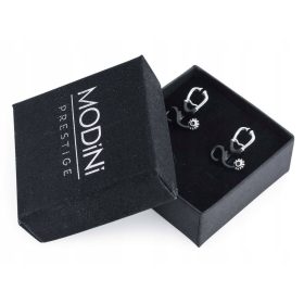    Silberne und schwarze Hemdmanschettenknöpfe für einen Arzt – Stethoskop U261