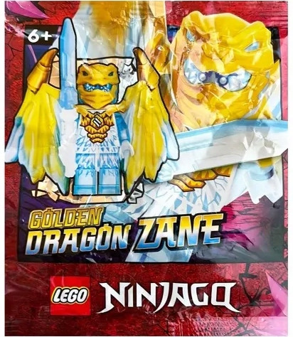  LEGO NINJAGO FIGUR GOLDENER DRACHE ZANE GOLDENER DRACHE 892293 71773 NJO770