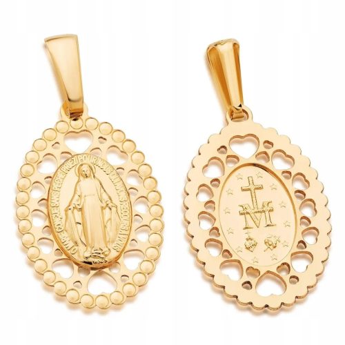 WUNDER-GOLDMEDAILLE, GOTTESMUTTER, MARIA 585