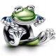  Charms grüner Frosch Froschherz Silber S925 SimplyMe + KOSTENLOS