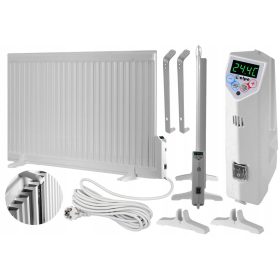   ELEKTROÖL-PANELHEIZKÖRPER 2000 W ECO WEISS LCD 114 CM x 60 CM