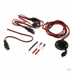  2x wasserdichter Schnelltrennstecker