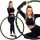  Hula Hoop mit Springos-Noppen, 100 cm, schwarz