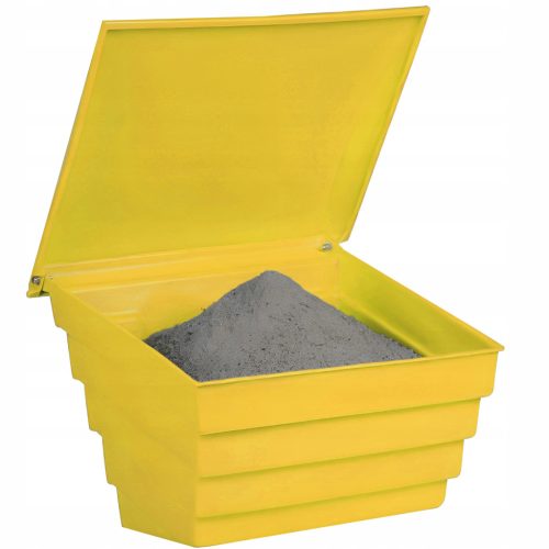  BEHÄLTER FÜR SAND, STRAHLSALZ, SORBENT, DÜNGEMITTEL, 150L BOX