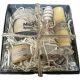  GESCHENKSET LINK HONIG multiflorale BIENENWACHSkerze GESCHENK