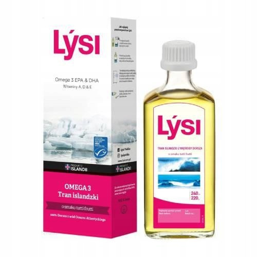  Isländischer Lebertran Lýsi Tutti Frutti 240 ml