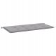  vidaXL Kissen 120 x 50 x 3 Grau