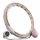  Hula Hoop mit Noppen Hop-Sport 38 cm braun