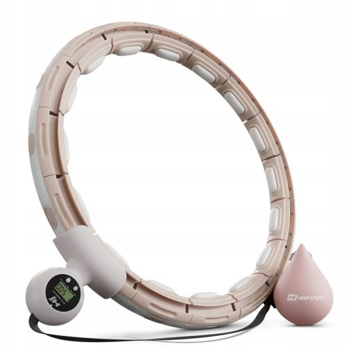  Hula Hoop mit Noppen Hop-Sport 38 cm braun