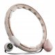  Hula Hoop mit Noppen Hop-Sport 38 cm braun