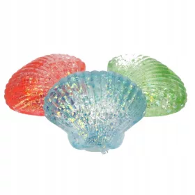  ANTI-STRESS-SHELL MIT GLITZER 12 STK