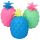  ANTI-STRESS-PUMPE, PASTELL ANANAS, GROSS, 12 STK