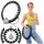  Intelligentes Hula-Hoop-Massagegerät zum Abnehmen mit Noppen und Trex Sport-Gewicht