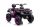  LEISTUNGSSTARKES BATTERIE-QUAD FÜR EIN KIND S615 4X80W 24V RÄDER EVA-LEDER-LED-RADI