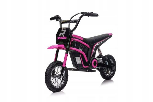  BATTERIE-MOTORRAD FÜR KINDER CROSS SX2328 350 W STARK AUFGEBLASENE RÄDER LED