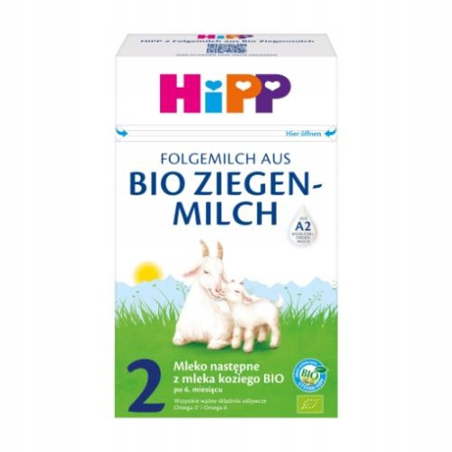  HiPP 2 Folgemilch aus Bio-Ziegenmilch nach dem 6. Monat 400 g
