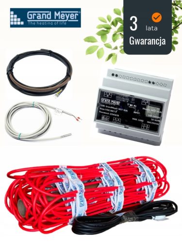  GRAND MEYER Set Heizkabel 3m2+ Temperaturregler + Sensoren