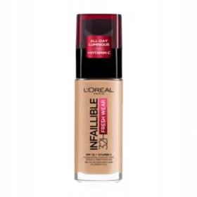    L'Oréal Paris Infallible Fresh Wear 200 Natural Linen Gesichtsgrundierung 30 ml Lichtschutzfaktor bis zu 10