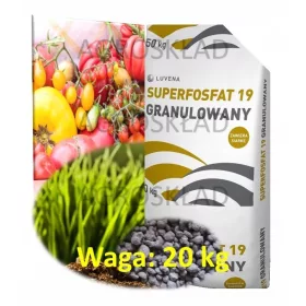   Superphosphat LUVENA, Wurzelbildung und Stärkung von Pflanzen Einfache Superphosphatpackung 20 kg