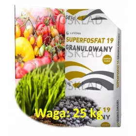    Superphosphat LUVENA, Wurzelbildung und Stärkung von Pflanzen Einfache Superphosphatpackung 25 kg