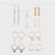 SET AUS 9 PAAR ABRIL AVON OHRRINGEN