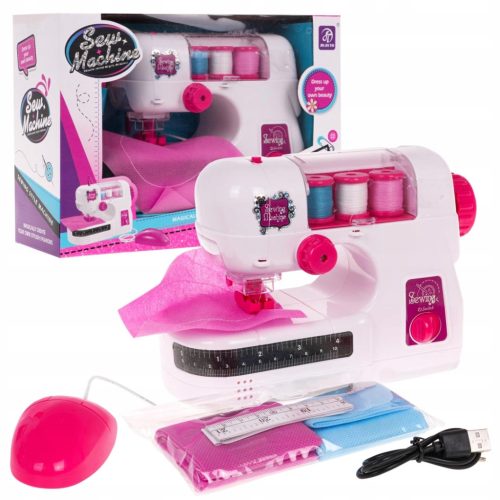  NÄHMASCHINE FÜR KINDER + ZUBEHÖR FÜR EINEN KLEINEN STYLISTEN