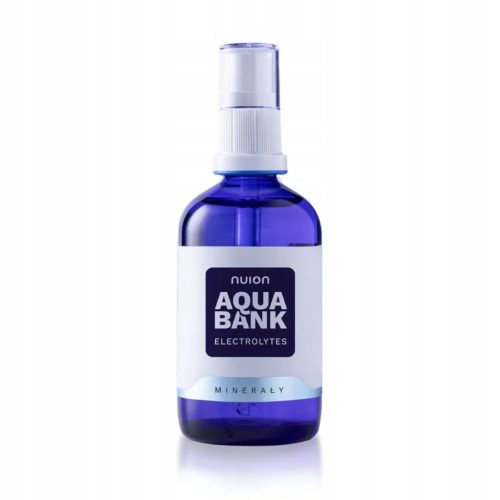 Puromedica Nuion Aqua Bank - Elektrolyt & Mineralstoffreiches Ergänzungsmittel mit Magnesium, Zink, Selen, 100 ml