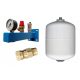  19L Warmwasser-Membran-Ausdehnungsgefäß-Set, Warmwasser-Sicherheitsgruppe 18