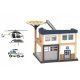  Playtive Polizeistation XXL Spielhaus für Kinder HOLZ LED-Lichtset
