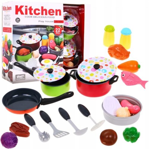  XXL Kochset Küchenzubehör 22-tlg.